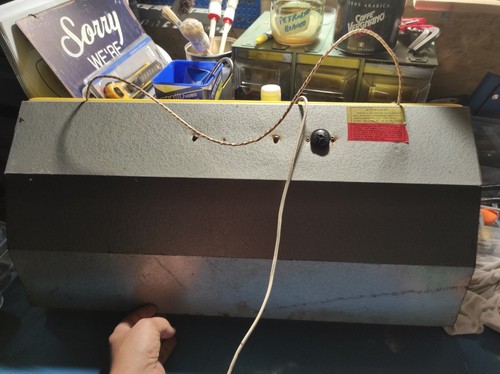insegna luminosa lampadine ILESA vintage emporio termoformata '60 No Smaltata - Foto 8 di 8
