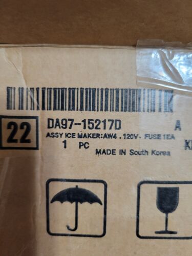 DA97-15217D Samsung refrigerator ice makers - Picture 3 of 3