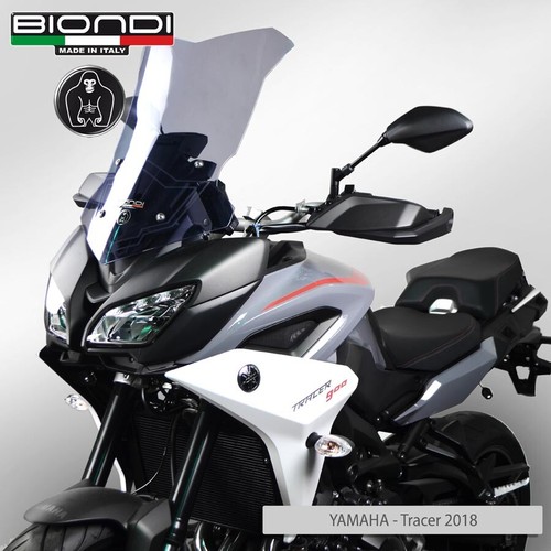 Biondi Parabrezza Cupolino Alto Fumè Yamaha MT-09 Tracer 2015 2016 2017 - Foto 6 di 7