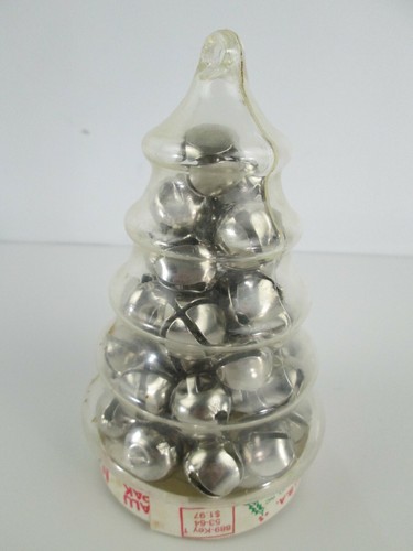 40 Vintage Criterion Bell Christmas Jingle Bells in Reusable Tree Ornament USA - Bild 2 von 6