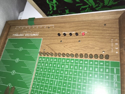 Vintage COMPUTER FOOTBALL 1969’ Battery Operated - Picture 15 of 17