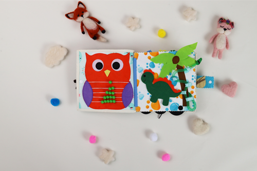 Quiet Busy Book for Toddler, Baby Activity, Educational Felt Soft,Gifts for Kids - Picture 10 of 10