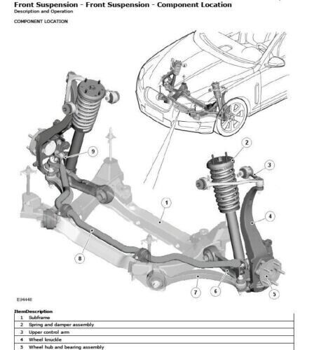 JAGUAR XF XFR 2008 Onwards WORKSHOP SERVICE REPAIR MANUAL - X250 on USB - Picture 4 of 7