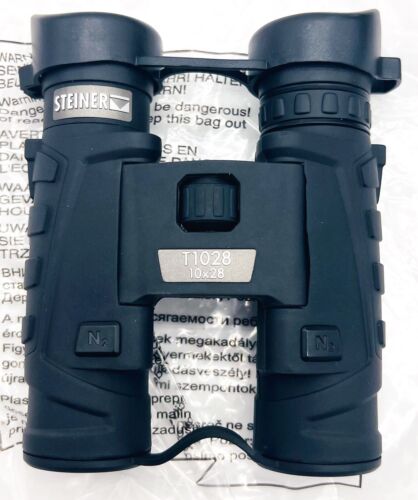 Steiner T-Series 10x28mm T1028 10x Magnification Tactical Black Binoculars - Picture 4 of 7