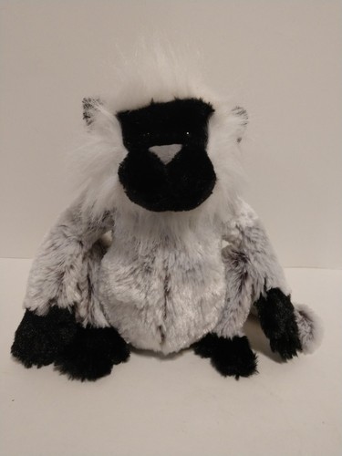 Retired Ganz WEBKINZ HM226 GREY LANGUR Plush Stuffed Animal NO CODE 8" Monkey - Picture 2 of 9