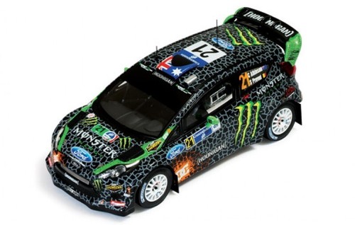IXO 1/43 RAM506 FORD FIESTA RS WRC 21 CHRIS ATKINSON/Stéphane PRÉVOT MEXICO 2012 - Foto 5 di 19