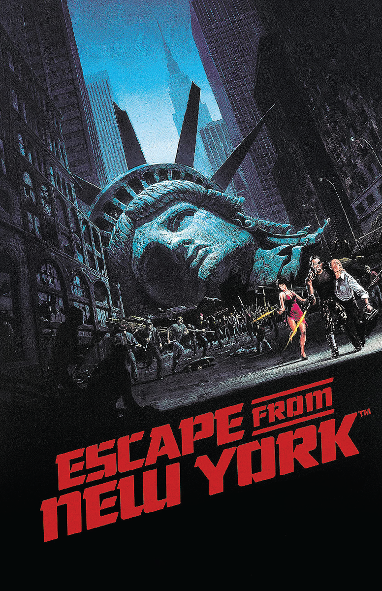 Escape From New York Movie Poster Kurt Russell Snake Plissken John Carpenter