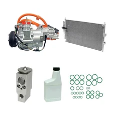 AC Compressor & Condenser Kit Fits Honda Civic 2006-2011 Hybrid 1.3L OEM HBC175