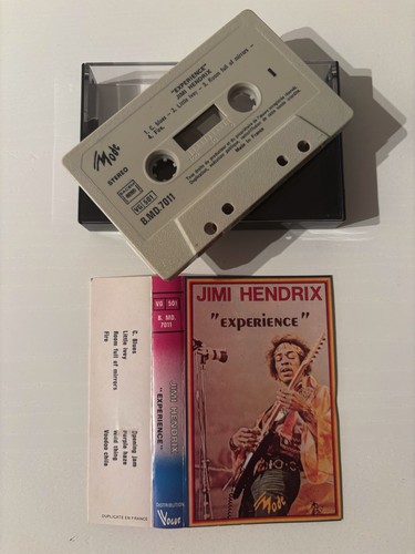 JIMI HENDRIX - EXPERIENCE (SELTENE FRANCE ISSUE CASSETTE TAPE)