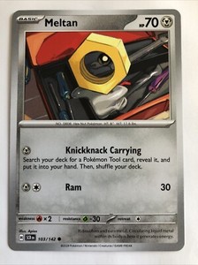 Pokémon TCG Stellar Crown Meltan 103/142 NM