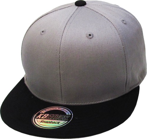 Plain Snapback Blank Solid 100% Cotton Adjustable Hat Cap Baseball - Picture 119 of 188