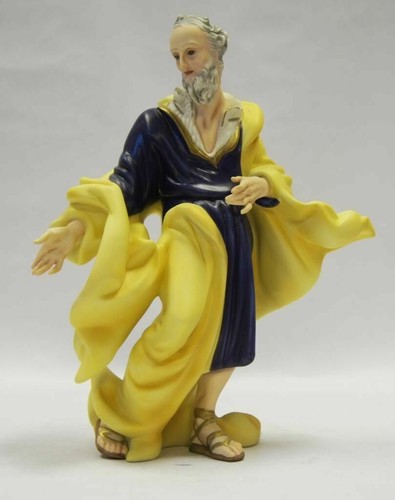 FRANKLIN MINT THE VATICAN 12 PIECE NATIVITY PORCELAIN SCULPTURE COLLECTION - Picture 2 of 12