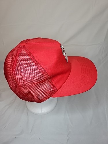 VINTAGE St Louis Cardinals Mütze Kappe rot weiß Druckknopflasche Trucker Mesh MLB Herren 80er - Bild 2 von 3