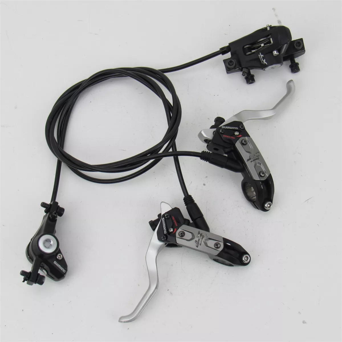 Shimano Deore XT M775 Ti Titanium Hydraulic Disc Brake Set, BR/BL Shimano Deore XT M775 Ti Titanium Hydraulic Disc Brake Set, BR/BL