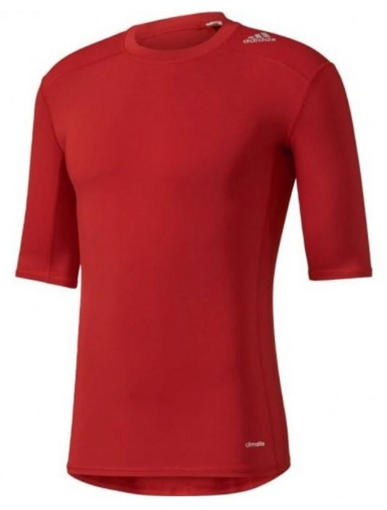 Adidas Men&#039;s Techfit Baselayer Compression 1/2 Athletic (Red 3XL) eBay