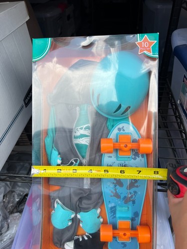 Juego de 10 piezas de juego de patineta MY LIFE AS muñecas coleccionable para edades de 5 años nuevo en caja - Imagen 5 de 6