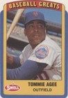 1990 Swell Baseball Greats - Tommie Agee #19