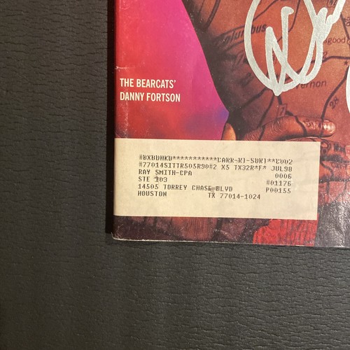 Revista Danny Fortson firmada SI 2 de diciembre de 1996 NCAA baloncesto deportes ilustrados - Imagen 5 de 6