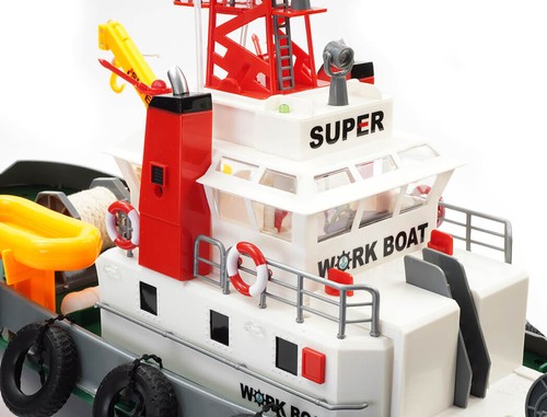 Henglong 1:50 Scale RC Tug Boat RTR with Working Water Cannon & More! - Picture 5 of 12