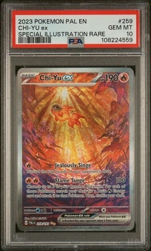 PSA 10 GEM MINT Chi-Yu ex 259/193 SIR Paldea Evolved Special Illustration Rare