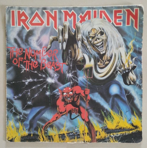 Vinyle 33 Tours Iron Maiden The Number of the Beast 1982