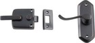 wooden screen door latch/lock,antique copper,left or right hand,