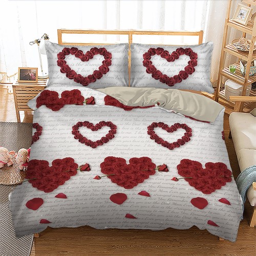 Ultra Soft Doona Quilt Duvet Covers Set Single Double Queen Super King Size Bed - Picture 26 of 437