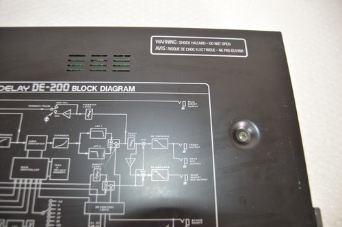 Boss DE-200 Digital Delay Echo Multi Effect Processor Rackmount Tested Excellent - Picture 10 of 23