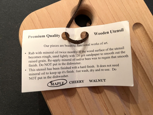 Maple Vermont Butcher Block Charcuterie Board NEW - Picture 7 of 13
