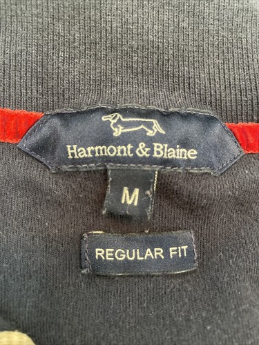 Harmont & Blaine Long Sleeve Polo Rugby Shirt Grand-Prix 1952 Milano Medium - Picture 6 of 10