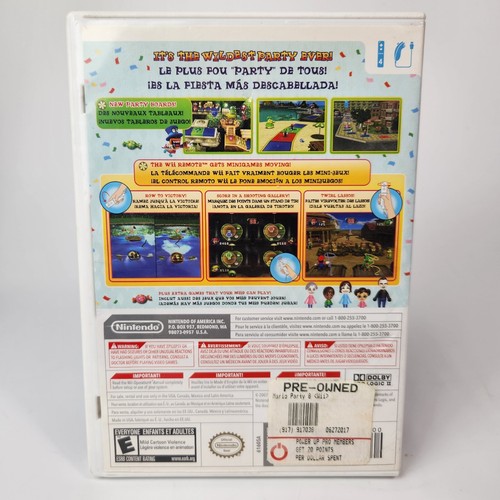 Mario Party 8 Nintendo Wii 2006 Video Games Nostalgic Luigi Donkey Kong - Picture 2 of 4