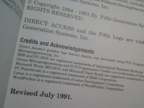 User's Manual + floppies - Direct Access Automatic Menu System Fifth Generation - Picture 7 of 7