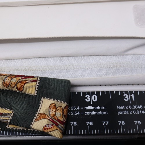 NEW Tommy Bahama Mens Tie 100% Silk Golf Clubs Woods Green WIDE 4.25" X 59" - Picture 11 of 12