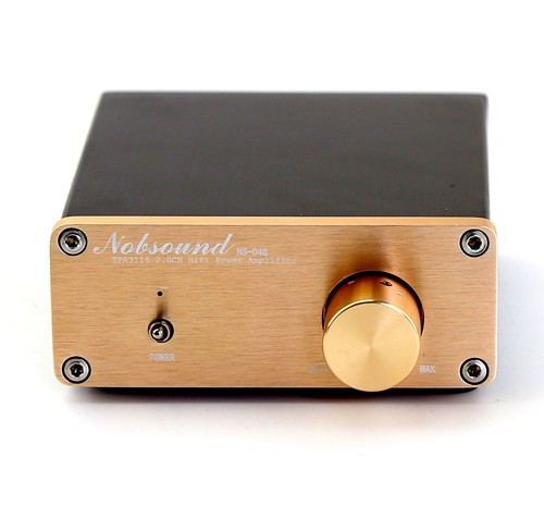 Nobsound HiFi TPA3116 2.0Channel Stereo Mini Digital Amplifier with Power Supply - Picture 6 of 12
