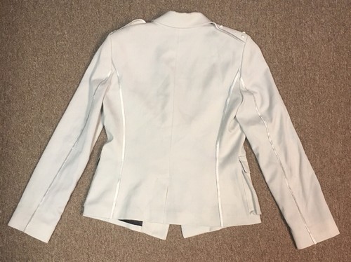 Rachel Roy Studded Single Button Blazer, Ivory Cream White, 10 - Picture 2 of 11