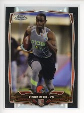 2014 Topps Chrome Black Refractor #189 Pierre Desir RC Browns /299