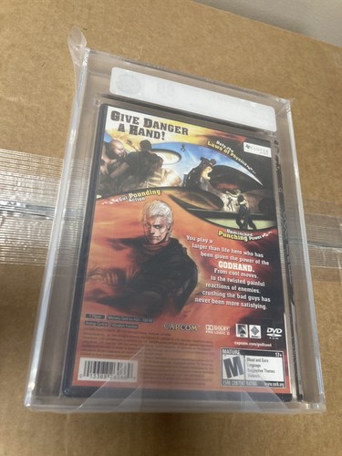 GOD HAND PlayStation 2 PS2 Sealed New VGA Graded 80 Game Godhand not WATA CGC - Picture 3 of 3