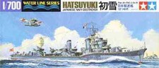 Tamiya 31404 1/700 IJN Destroyer Hatsuyuki (Plastic model)