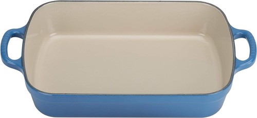 NIB Le Creuset Enameled Cast Iron Signature Rectangular Roaster, 5.25 qt choose - Picture 6 of 12