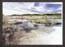 Natural Bog 2016 Estonia  sheet FDC Mi BL40