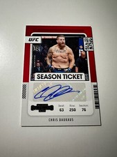 2022 Panini Chronicles Contenders UFC Chris Daukaus Rookie Auto RC #ST-CDK