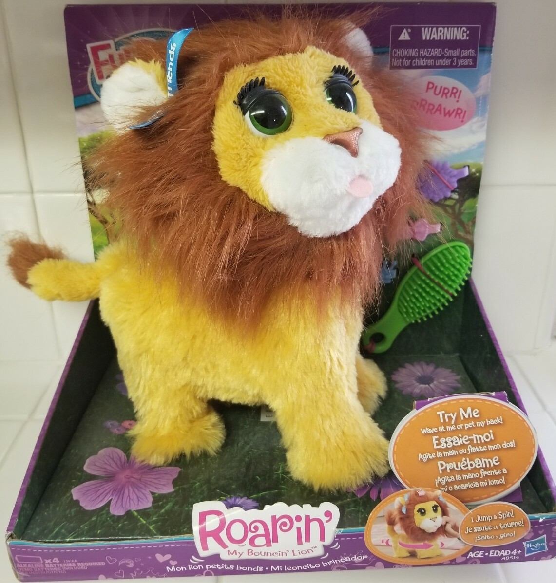 Roarin' My Bouncin' Lion Stuffed Animal Pet Fur Real Friends New In Box roaring | eBay Roarin' My Bouncin' Lion Stuffed Animal Pet Fur Real Friends New In Box roaring | eBay