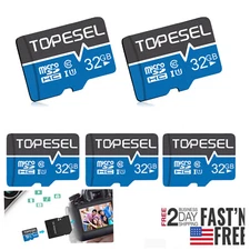 32GB Micro SD Card Class 10 U1 High Speed Memory For Camera Phone Car TF Cards