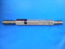 3/8 36 NS 3 THREAD PLUG GAGE .375 GO NO GO P.D.'S = .3570 & .3594 INSPECTION