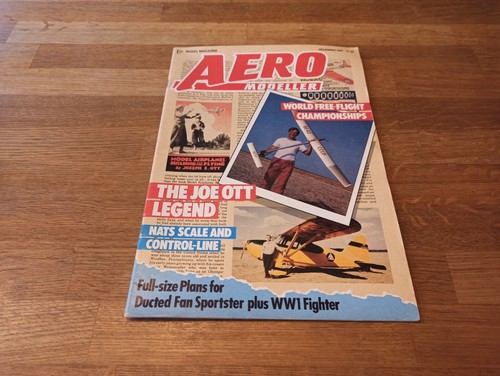 Aero Modeller magazine 1980 - 1989 pick choose your issue from list - Picture 187 of 234