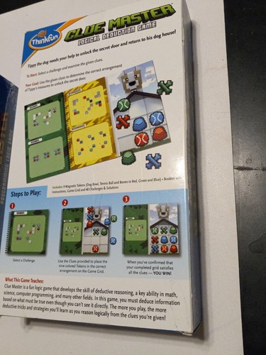 Think Fun Code Master And Clue Master Games New - Picture 4 of 7