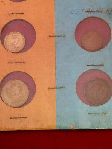 19 alte Münzen aus Kanada Deutschland Italien Türkei Israel Niederlande von 1949-1970 - Bild 5 von 11