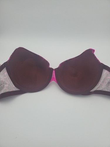 New Womens Everyday Demi UnderwireT Shirt Bra 34DDD Pink Purple Racerback Clasp - 第 9/10 張圖片