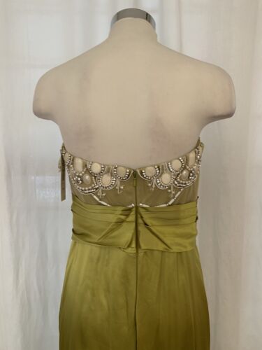 BADGLEY MISCHKA COLECCIÓN EG0134 VESTIDO LARGO CELADON TALLA 6 NUEVO CON ETIQUETAS - Imagen 8 de 19