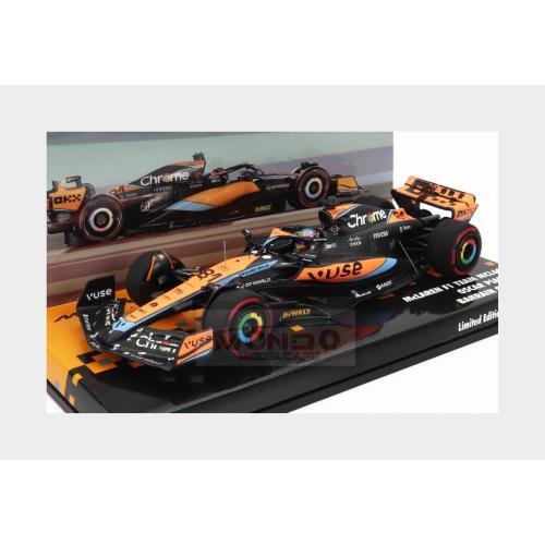 1:43 MINICHAMPS Mclaren F1 Mcl60 #81 Bahrain Gp 2023 Oscar Piastri 533234381 - Foto 2 di 2